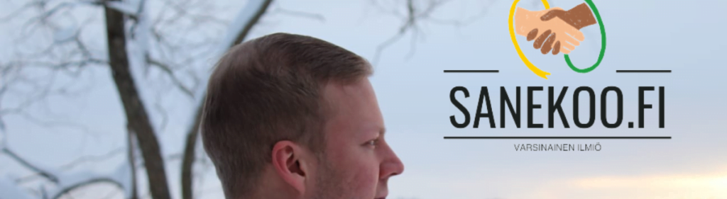 Sanekoo-sivusto kertoo tuoreimmista ilmiöistä, jakaa mielipiteitä ja varmasti menee eteenpäin. Kuvassa Sanekoo eli Santeri Kärki.