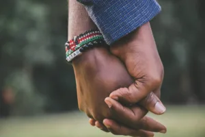 Photo by Git Stephen Gitau on <a href="https://www.pexels.com/photo/close-up-photo-of-two-person-s-holding-hands-1667849/" rel="nofollow">Pexels.com</a>